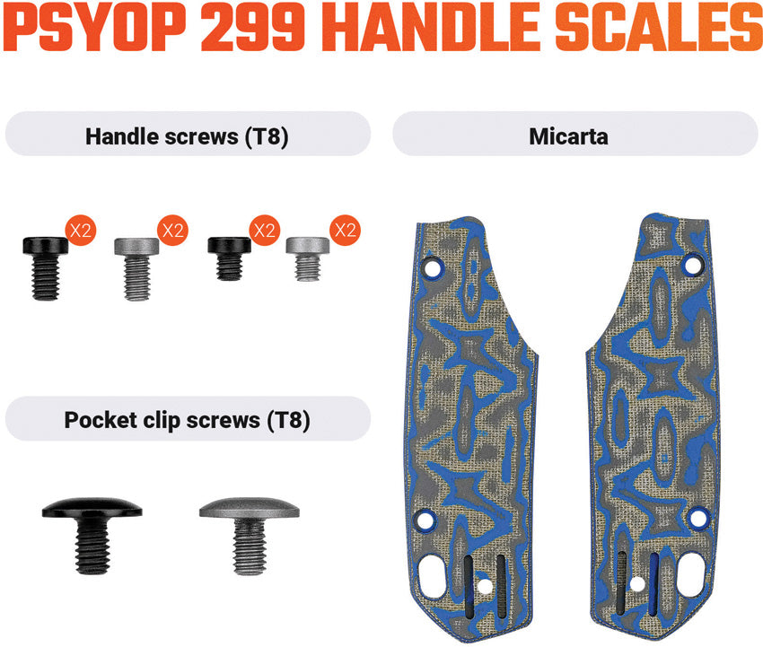 Psyop 299 Handle Blue Ocean - VOSW0404