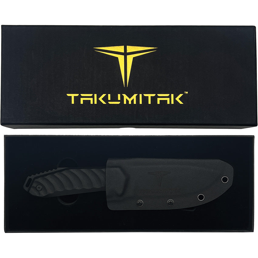 Takumi Fixed Blade Black - TKF208BK