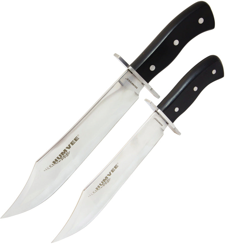 Two Piece Bowie Knife Combo - HMVBC03BK