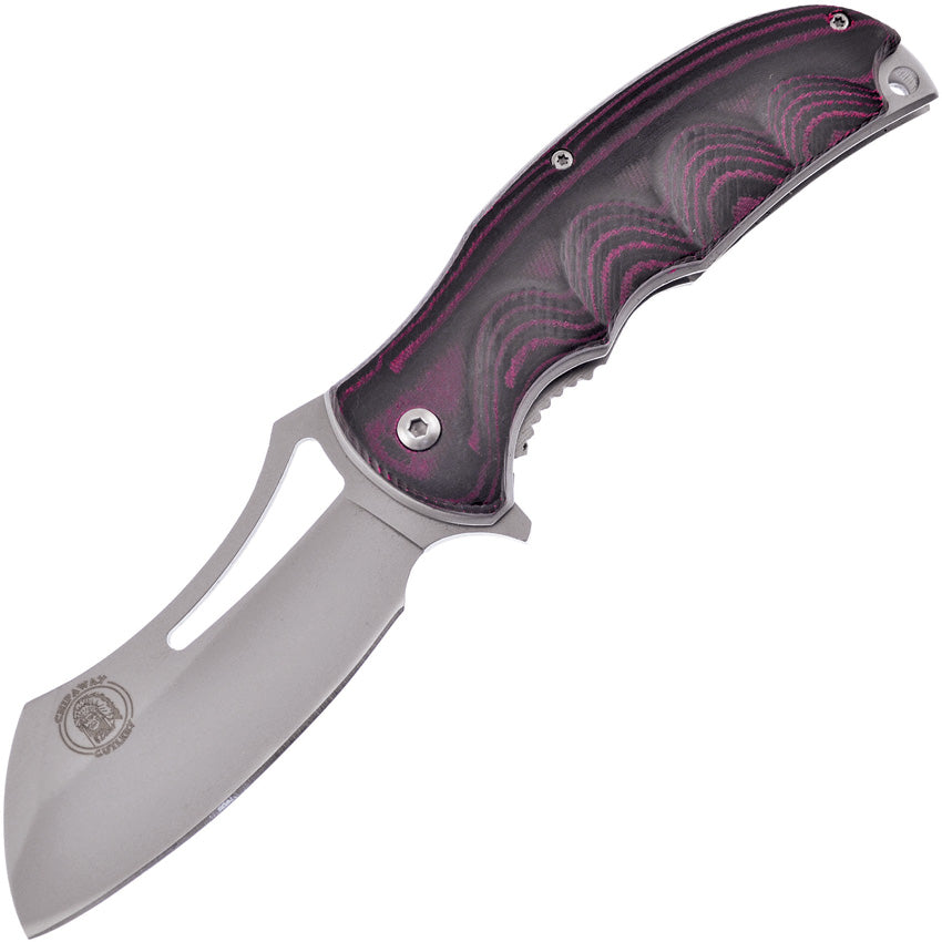 Linerlock A/O Red Micarta - FCW093R
