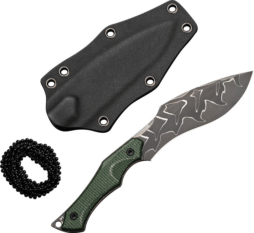 Vaquita II Neck Knife Green - CIVC047CDS2