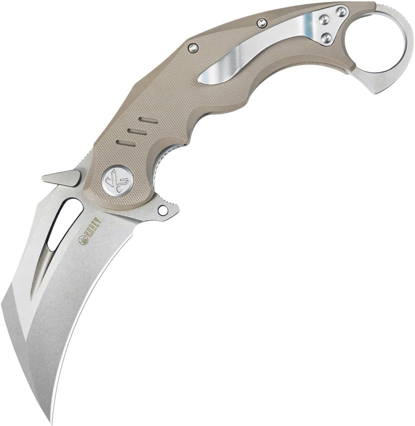 Wrath Karambit Linerlock Tan - KUB261C