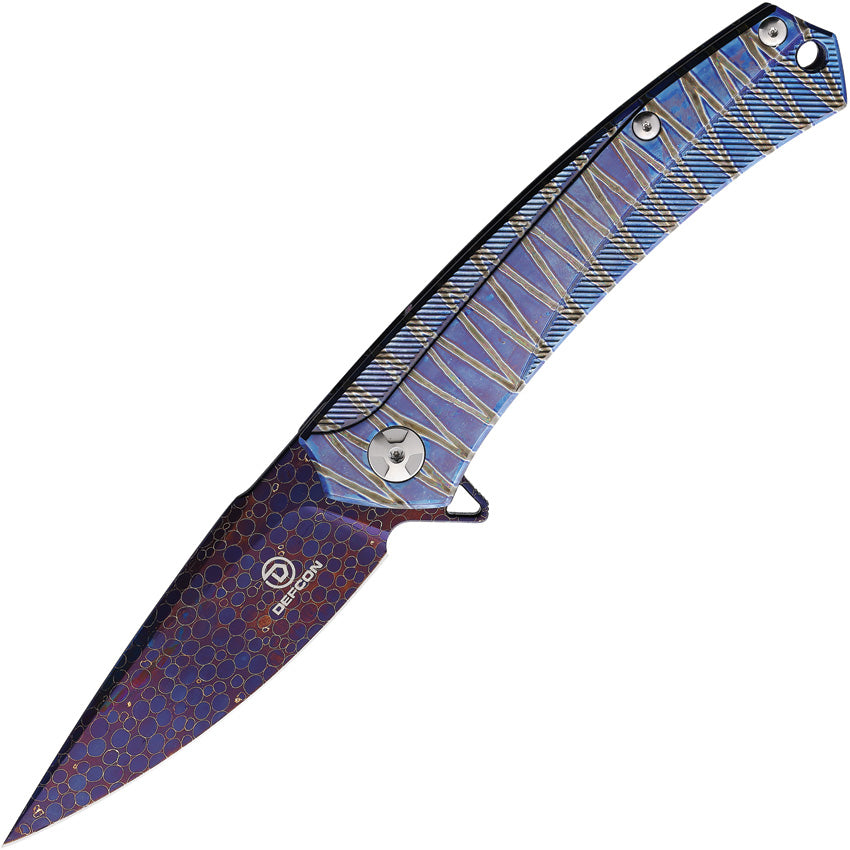 JK Series Framelock Damascus - TF4330