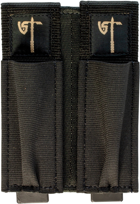 Double Pistol Mag Pouch Blk - USTMOL01701