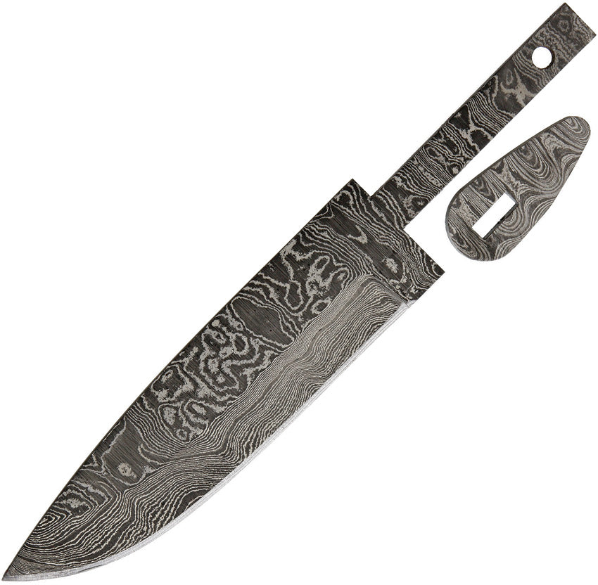 Damascus Knife Blade - ADS074