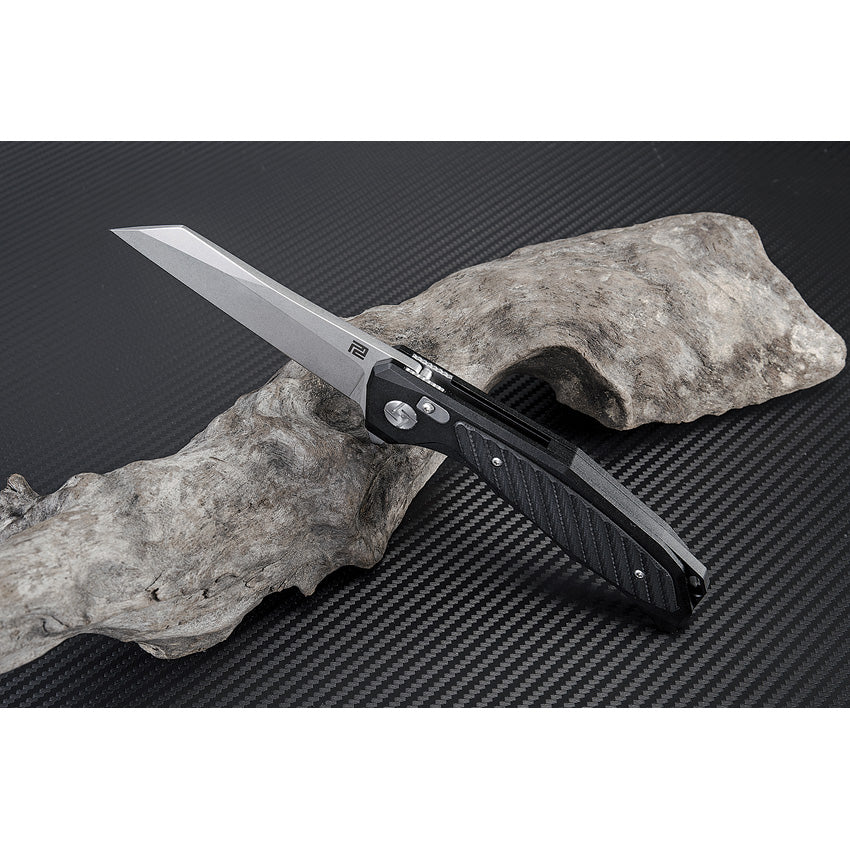 Megahawk Linerlock Black D2 - ATZ1809PBBK