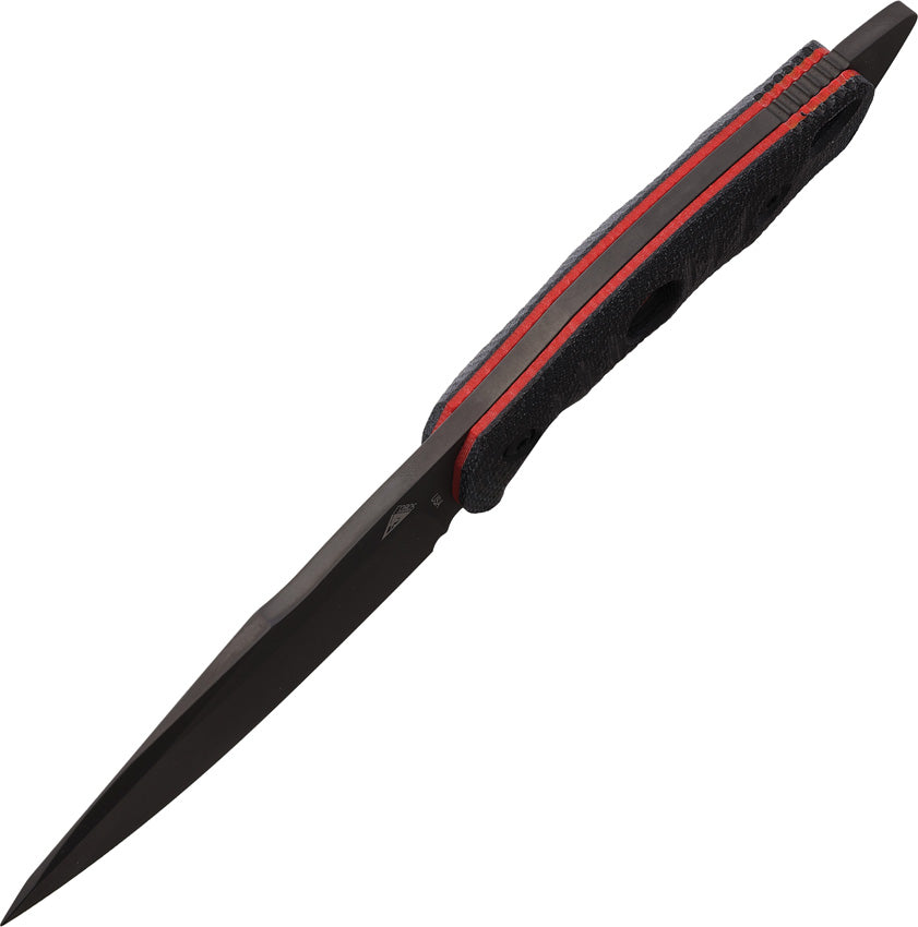 Alaris Fixed Blade Black/Red - FOB035