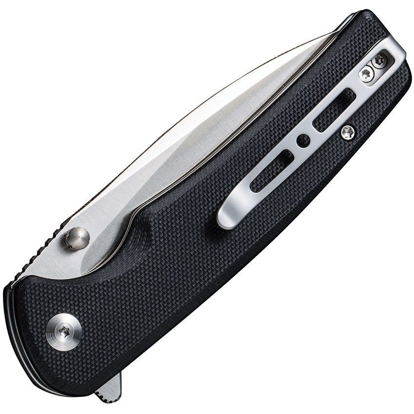 Sachse Button Lock Black G10 - S210075