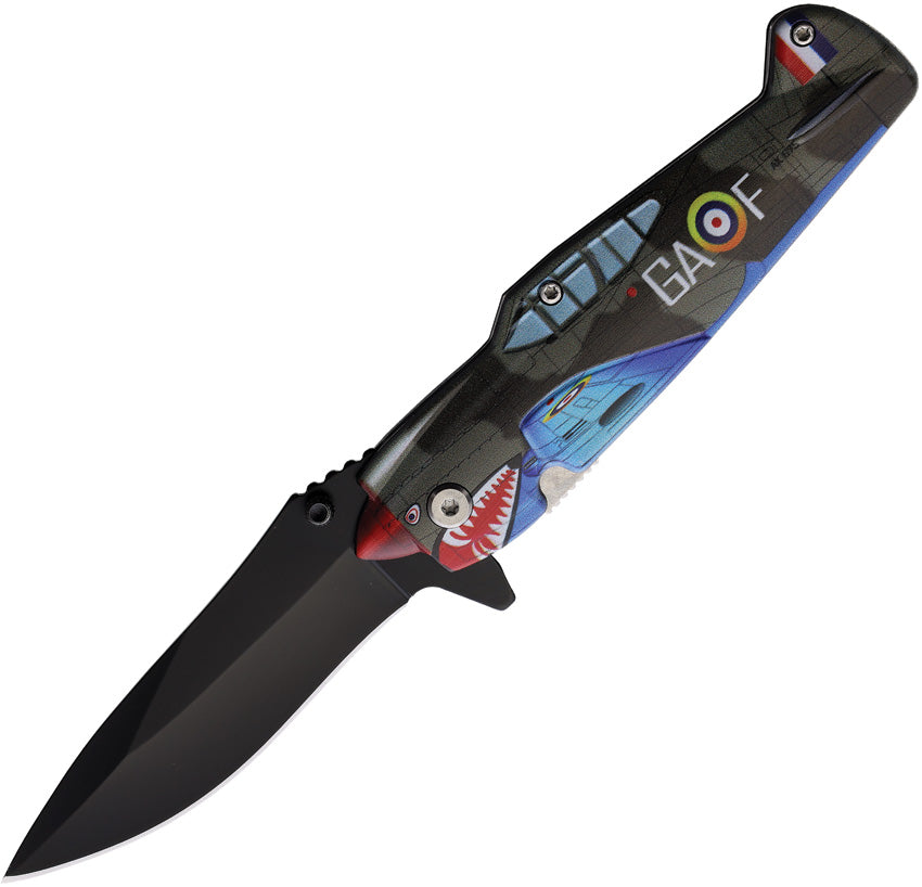 Fighter Plane Linerlock A/O - EE10A85GY