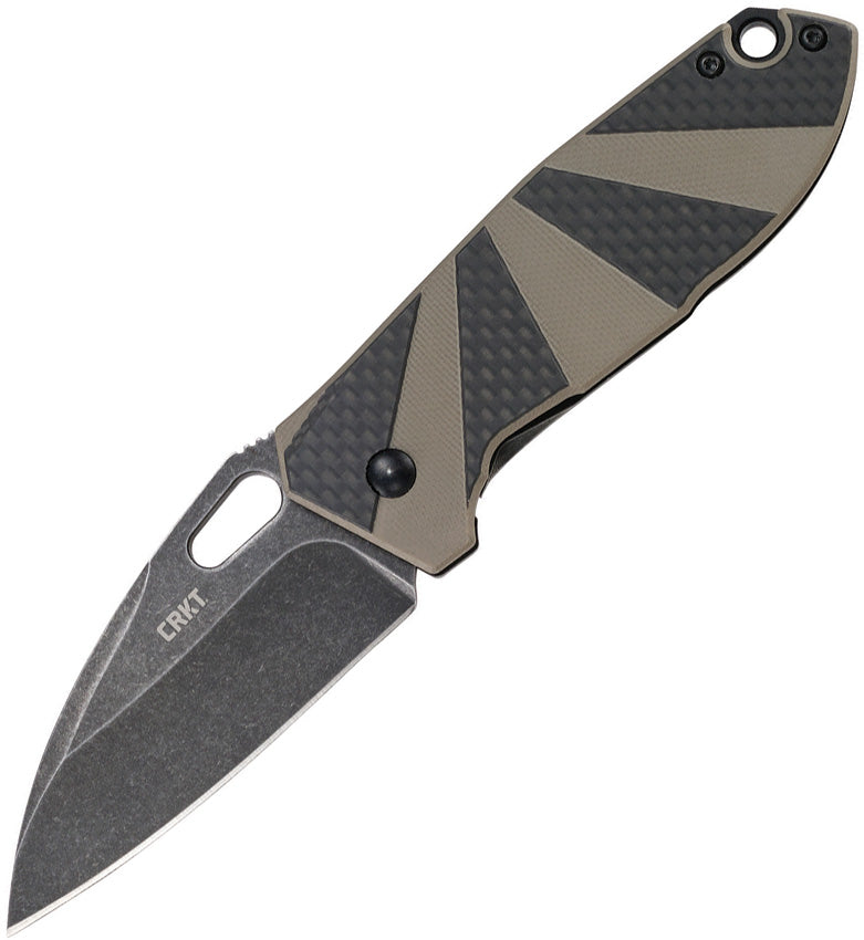 Heron Framelock Black/Tan - CR2440