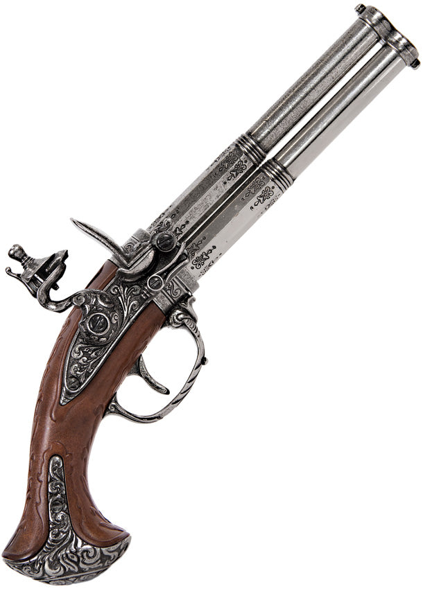 French 2 Barrel Flintlock - DX1308