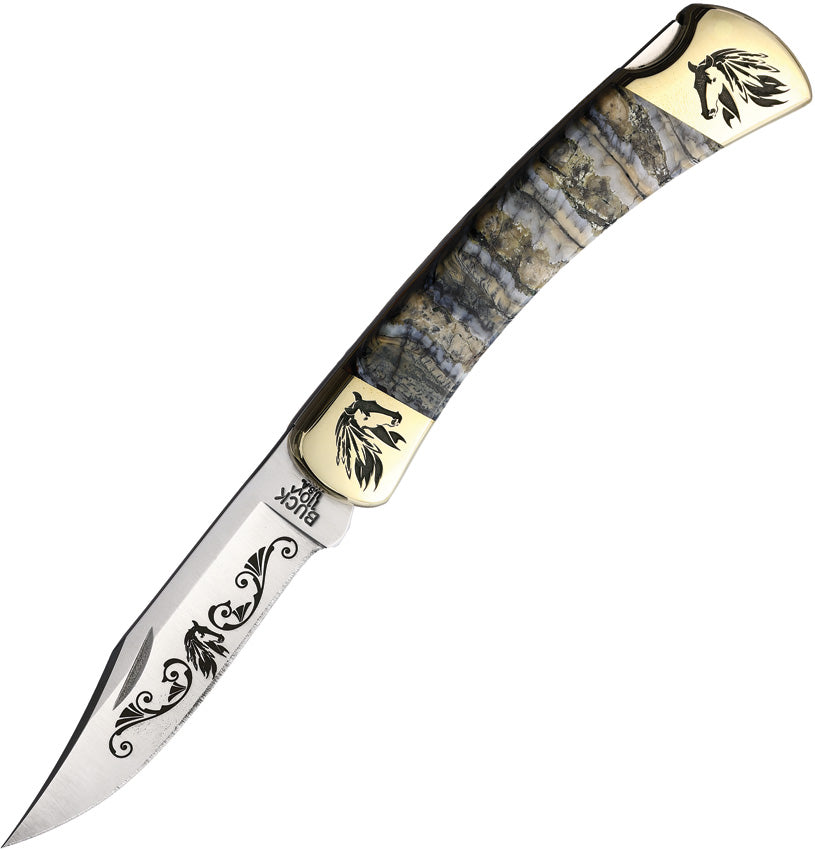 Custom Buck 110 Lockback - YH434