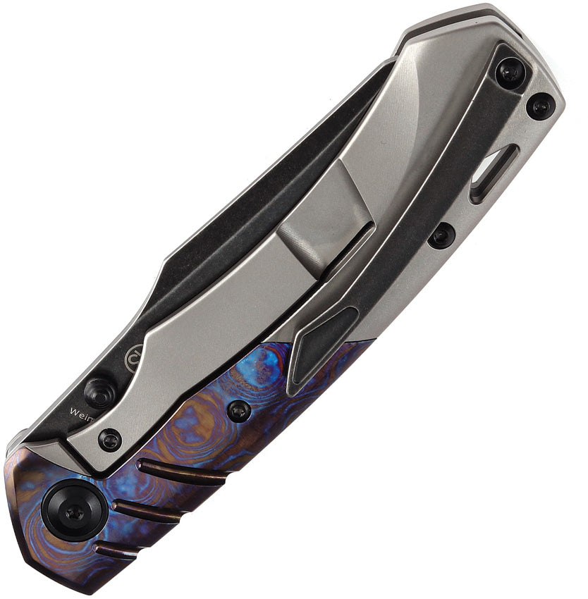 Weim Framelock Timascus - K1051A3