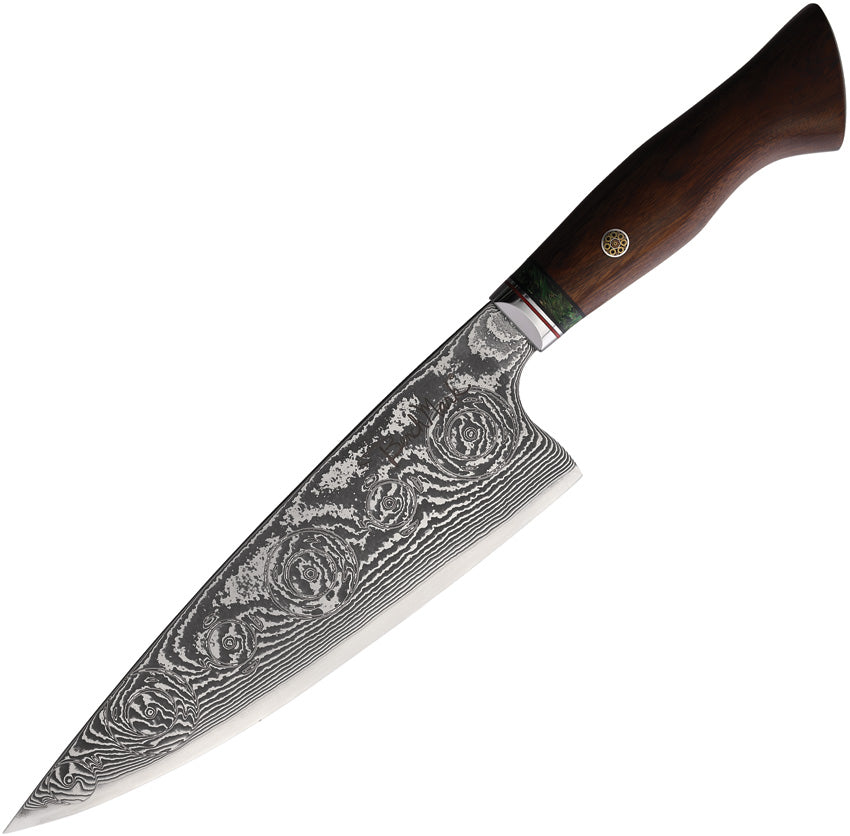 Chefs Knife Rose Damascus - BMK124