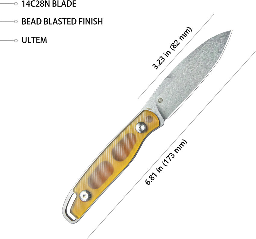 Dust Devil Fixed Blade Ultem - KUB357C