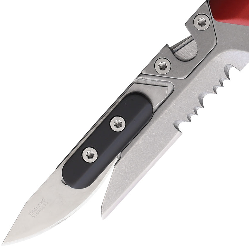 Ferrum Rescue Linerlock Red - EX0365SWRED