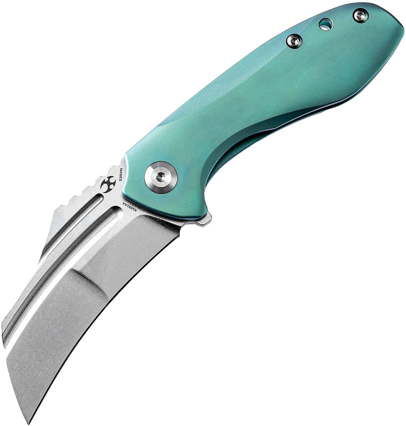 KTC3 Linerlock Green Ti - K1031A4