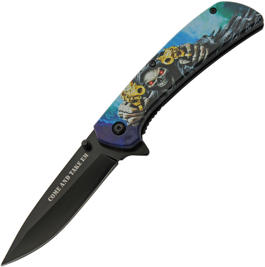 Reaper Linerlock A/O Blue - CN300589BL