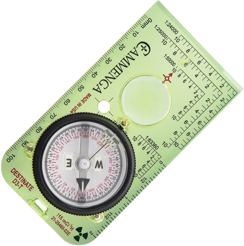 Tritium Protractor Compass - CGD3T