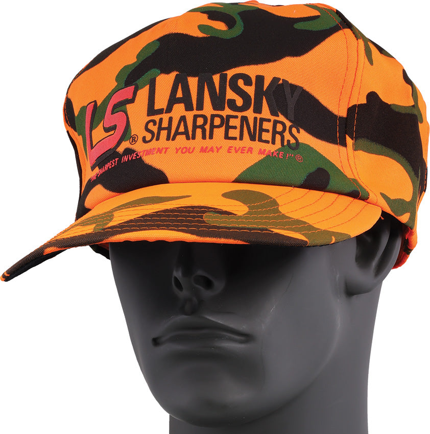 Baseball Cap Orange Camo - LSHAT2