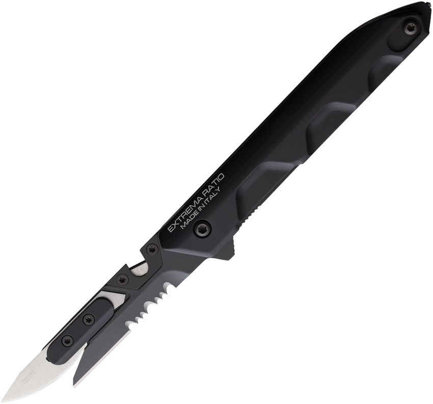Ferrum Rescue Linerlock Black - EX0365BLKBLK