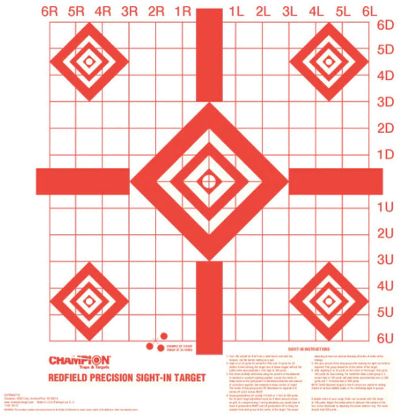 Redfield Sight-In Target - CHP47388