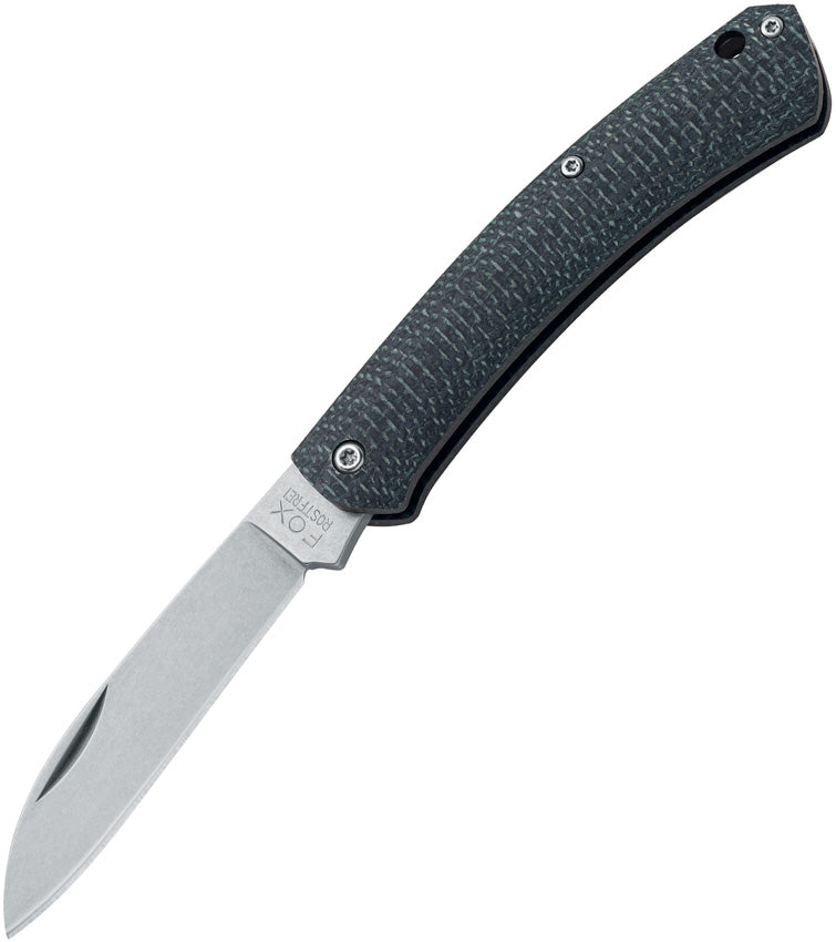 Nauta Slip Joint Blk Micarta - FOX230MI