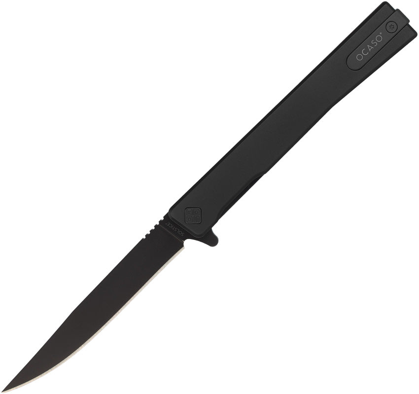 Solstice Linerlock Black Ti - OCA10CTB