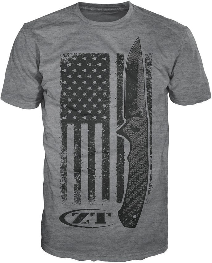 American Flag T-Shirt Large - ZT201L