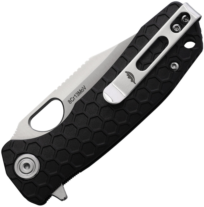 Small Linerlock Clip Black - HB4075