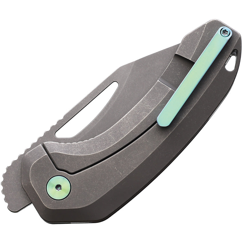 Anzu XL Linerlock Gray Ti - DMN016XLTSW2